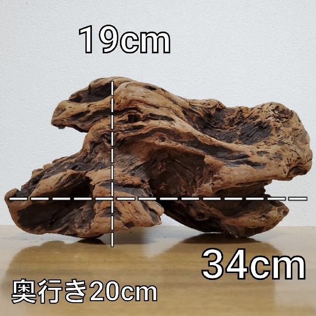 【267】大型流木　インテリアや爬虫類などに　止まり木　アクアリウム その他のペット用品(爬虫類/両生類用品)の商品写真