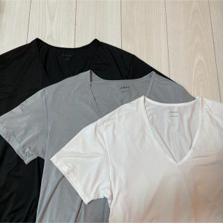 ユニクロ(UNIQLO)のUNIQLO エアリズム　3色セット(Tシャツ/カットソー(半袖/袖なし))