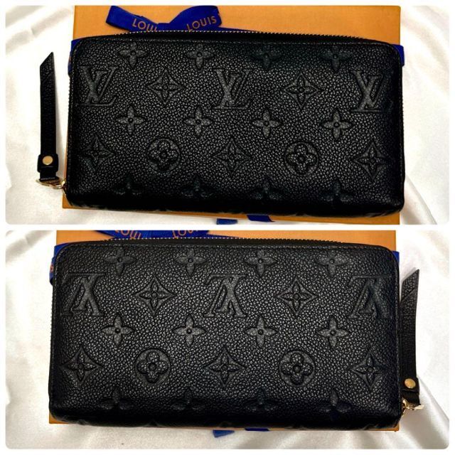 LOUIS VUITTON ルイヴィトン アンプラントレザー ジッピーウォレット 4