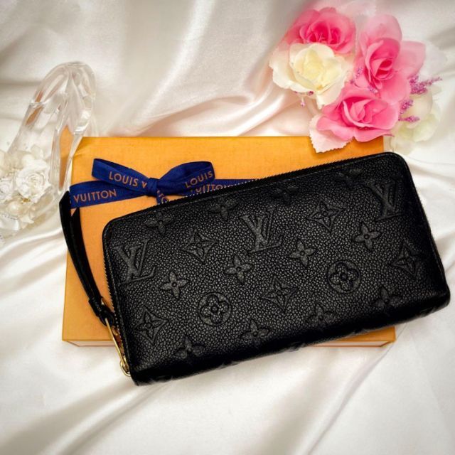LOUIS VUITTON ルイヴィトン アンプラントレザー ジッピーウォレット 6