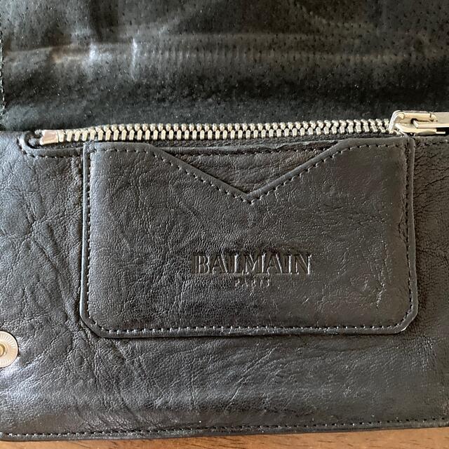 BALMAIN バルマン レザー バイカー クラッチバッグ バッグ その他 www