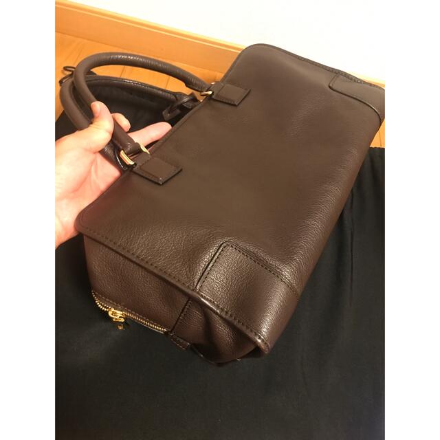 します LOEWE - 極美品 ロエベ アマソナ 36 レザー ブラウン 茶 ミニ