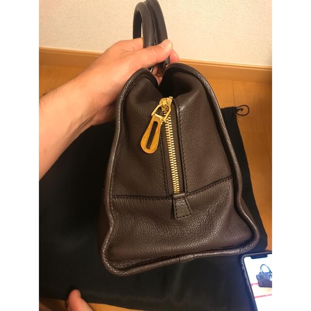 します LOEWE - 極美品 ロエベ アマソナ 36 レザー ブラウン 茶 ミニ
