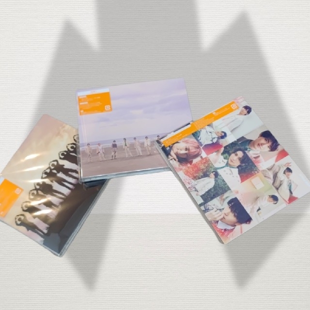 Snow Man　オレンジkiss 3形態セット エンタメ/ホビーのCD(ポップス/ロック(邦楽))の商品写真