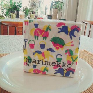 マリメッコ(marimekko)の【廃盤】レトロ marimekko ペーパーナプキン(テーブル用品)