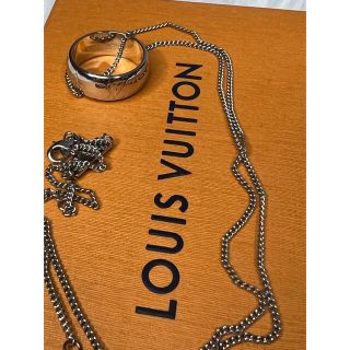 【付属品付き】LOUIS VUITTON リング ネックレス チャーム　カデナ