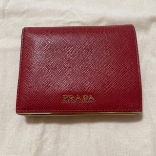 プラダ(PRADA)のPRADA プラダ 二つ折り財布 サフィアーノ(財布)