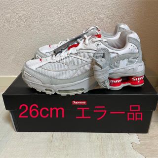 26.0cm Supreme®/Nike® Shox Ride 2 white