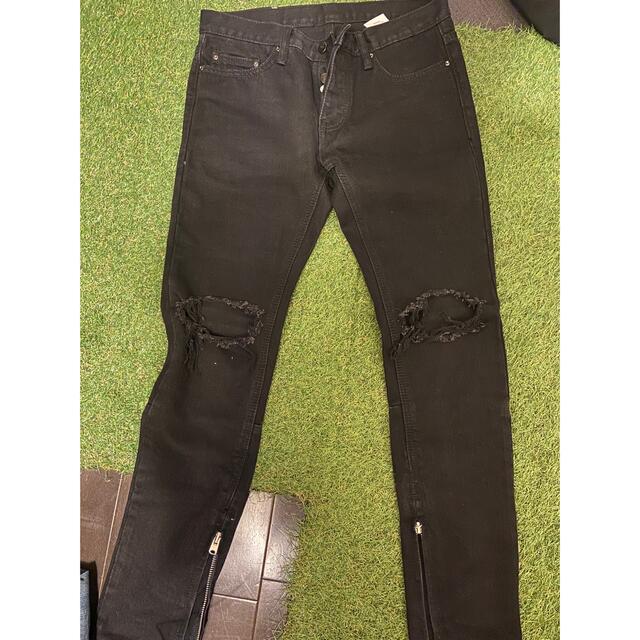 MNML BLACK SKINNY DENIM 29inch