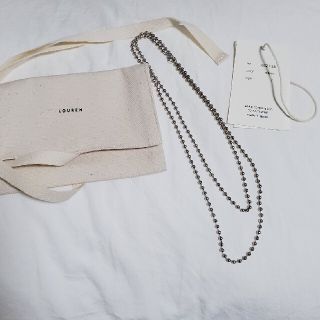 『専用』louren ネックレス　85センチ(ネックレス)