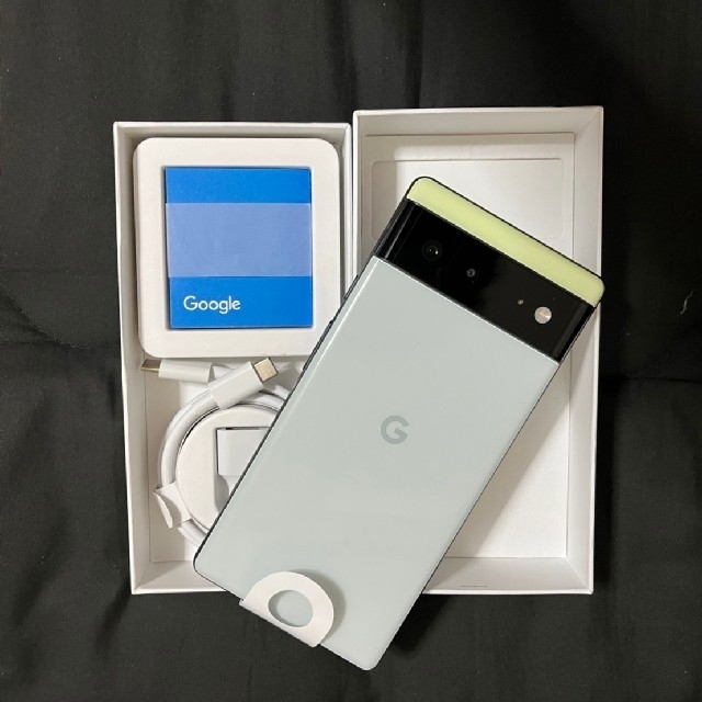 正式的 Google 　グリーン Pixel6 スマートフォン本体