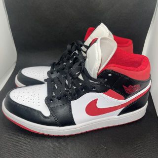 ナイキ(NIKE)のNIKE AIR JORDAN 1 MID GYM RED ジム レッド(スニーカー)