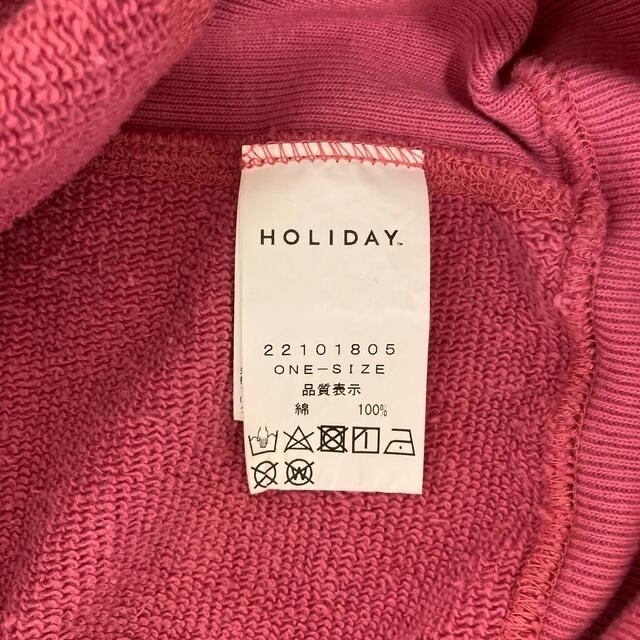 holiday(ホリデイ)のULTRA HEAVY SWEAT HOODIE(HLD) レディースのトップス(パーカー)の商品写真