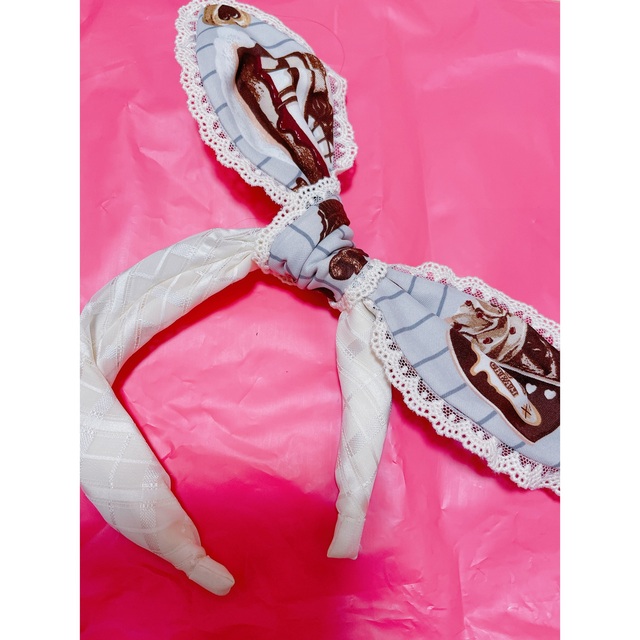 Angelic Pretty(アンジェリックプリティー)のCream Cookie Paradeジャンパースカート　3点セット レディースのワンピース(ひざ丈ワンピース)の商品写真