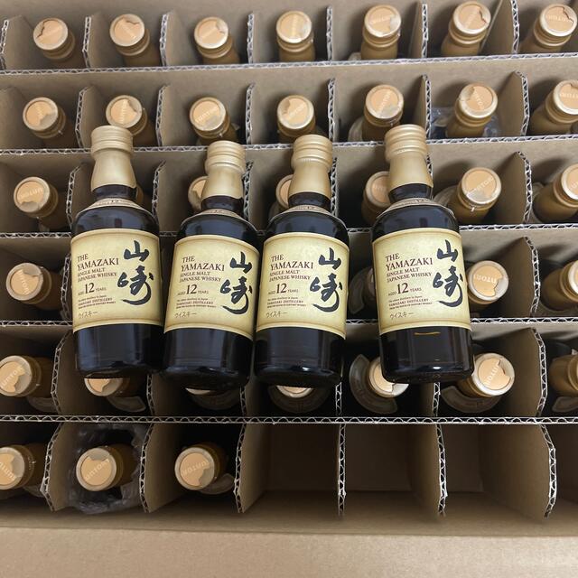 山崎12年50ml48本 食品/飲料/酒の酒(ウイスキー)の商品写真