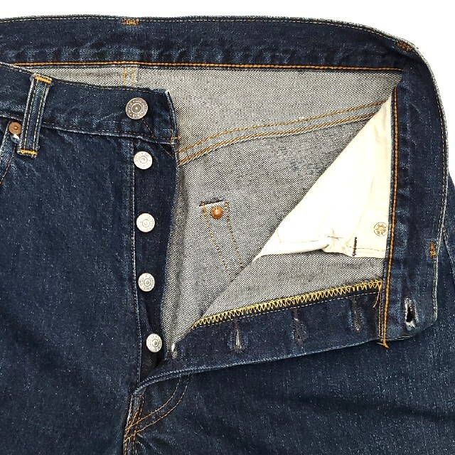 濃紺バレンシア製◆Levi's 501XX◆W34ビンテージ復刻ジーンズ 337