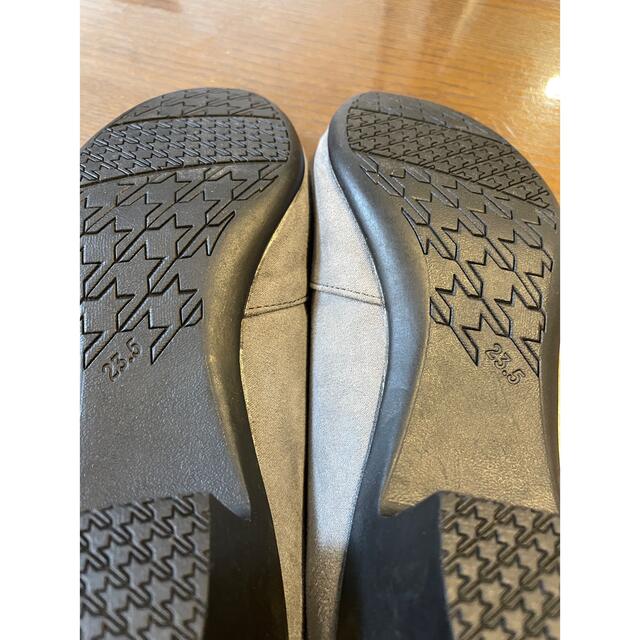BENETTON(ベネトン)の23.5cm ベネトン　アキレス　疲れにくい　パンプス  グレー　新品 レディースの靴/シューズ(ハイヒール/パンプス)の商品写真