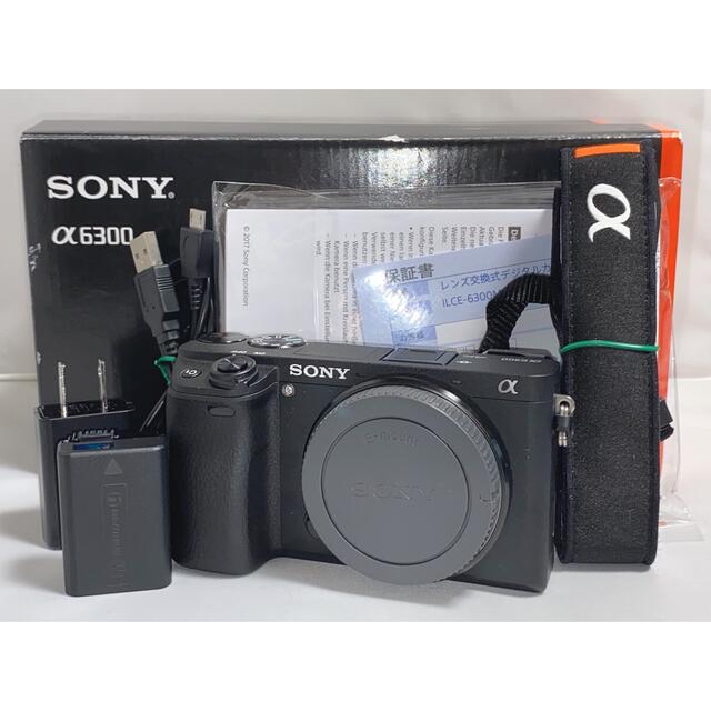 SONY　レンズ交換式デジタルカメラ　α6300　ILCE-6300L