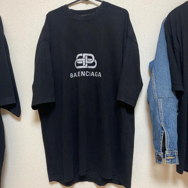 balenciaga washed t-shirt