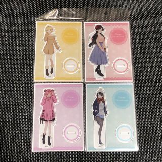 新品　彼女、お借りします　冬服コーデ　アクリルスタンド　4種(その他)