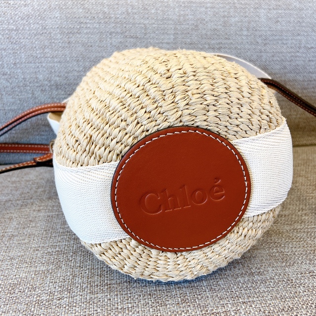 Chloe(クロエ)の新品未使用　Chloe woody スモールバスケット レディースのバッグ(かごバッグ/ストローバッグ)の商品写真