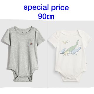 ベビーギャップ(babyGAP)のspecial price『新品』babyGap 半袖ボディ90㎝　2枚SET(その他)