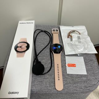 ギャラクシー(Galaxy)のSAMSUNG スマートウォッチ GALAXY WATCH4 40MM PINK(その他)