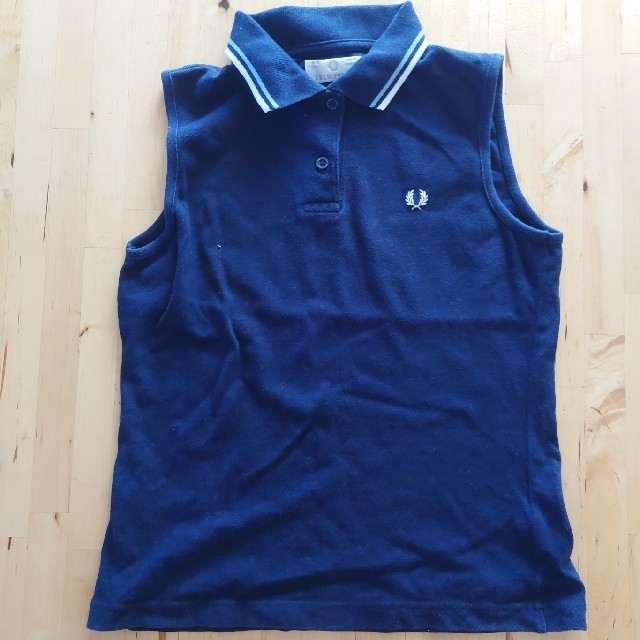 FRED PERRY(フレッドペリー)のフレッドペリー　ノースリーブポロシャツ レディースのトップス(ポロシャツ)の商品写真