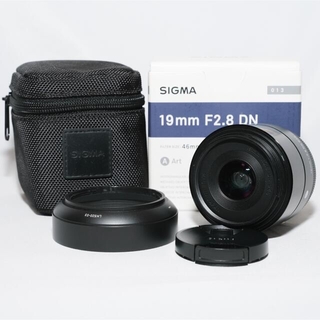 シグマ(SIGMA)のSONY Eマウント用 SIGMA 19mm F2.8 DN 単焦点レンズ(ミラーレス一眼)