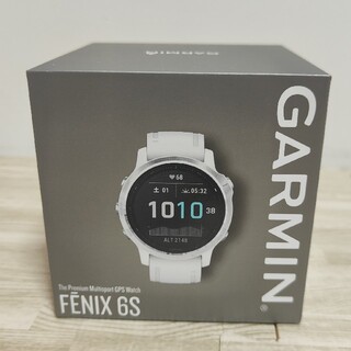 ガーミン(GARMIN)の【GARMIN】fenix 6S White【スマートウォッチSuica対応】(その他)