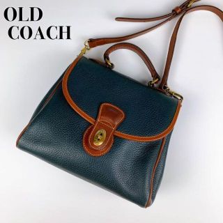 COACH - 超希少✨ オールドコーチ ターンロック 2way ショルダーバッグ