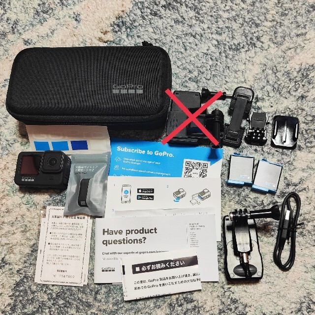 GoPro - 美品【GoPro】 HERO9 Black ジンバルなどおまけ付き☆の通販