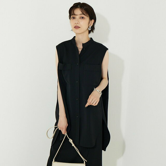 Rouge vif la cle - 【ブラック】【セットアップ対応】ノースリ