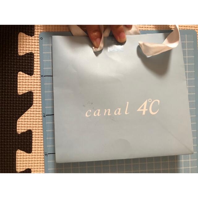 canal４℃(カナルヨンドシー)のカナル4℃  5号　ピンキーゴールドピンキーリング レディースのアクセサリー(リング(指輪))の商品写真