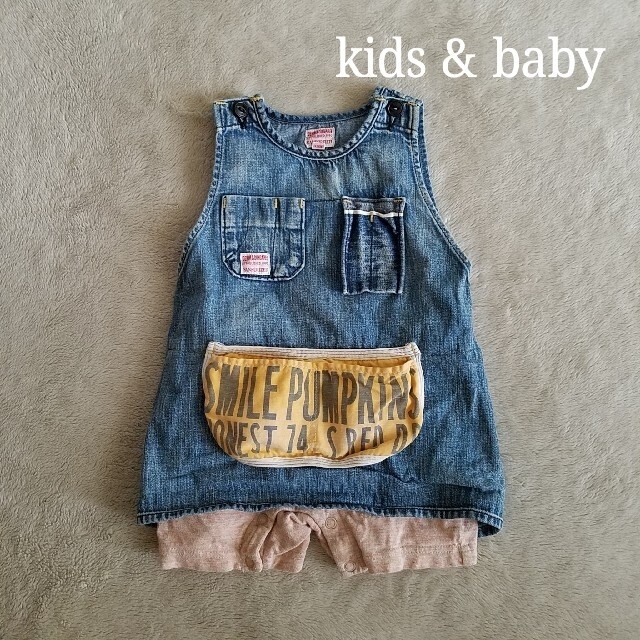 [DENIM & DUNGAREE] apron rompers