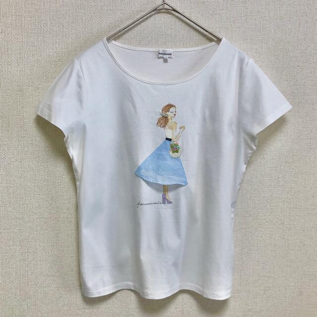 anatelier(アナトリエ)の【美品】ボンメルスリー Tシャツ 立体ガール アナトリエ レディースのトップス(カットソー(半袖/袖なし))の商品写真