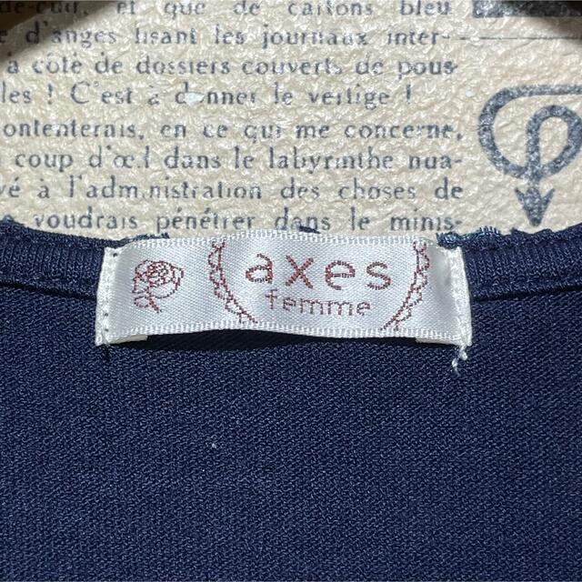 axes femme(アクシーズファム)のaxes femme アクシーズファーム ノースリーブカットソー レディースのトップス(カットソー(半袖/袖なし))の商品写真