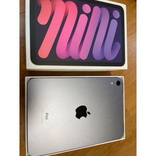 アイパッド(iPad)のiPad mini6 パープル(タブレット)