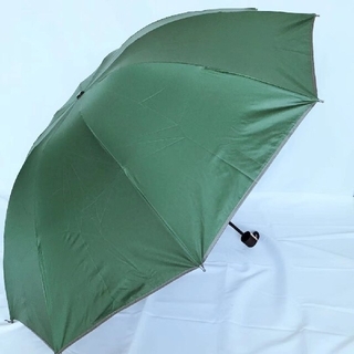 売りつくし値下折りたたみ傘  グリン日傘 手動開閉 完全遮光 晴雨兼用２点セット(傘)