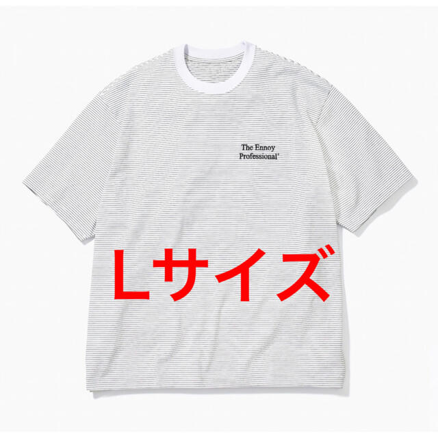 正規品直輸入 ennoy T-Shirt- 完成品 Border エンノイ XL ennoy T