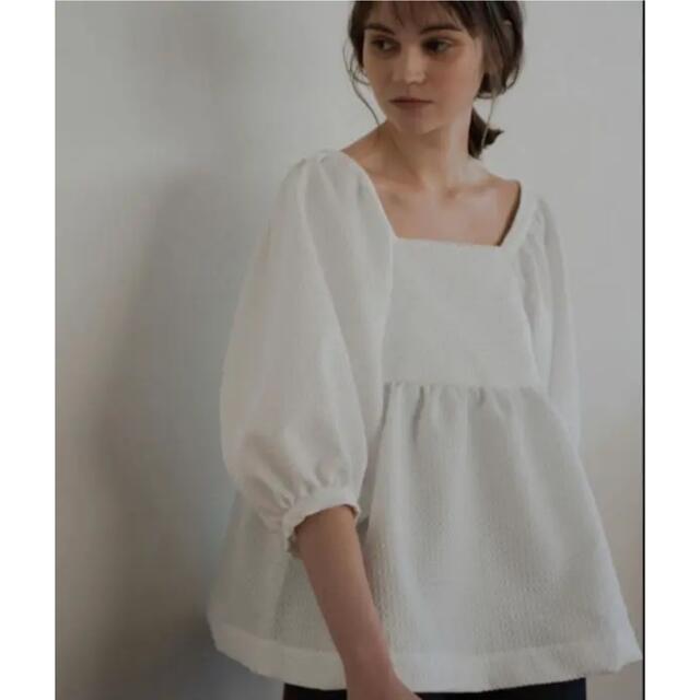 シャツ/ブラウス(長袖/七分)OHGA  DOBBYBLOUSE ブラウス