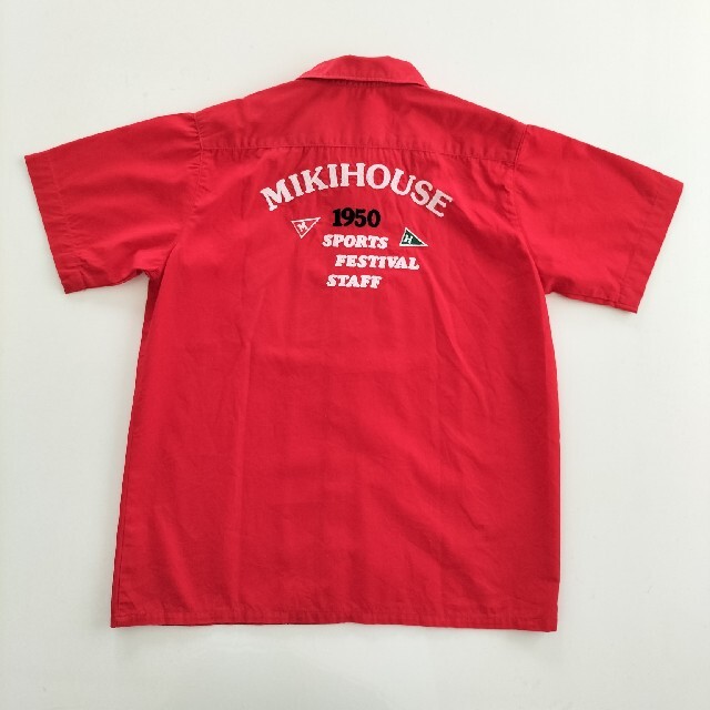 mikihouse(ミキハウス)のMIKIHOUSE 半袖シャツ キッズ/ベビー/マタニティのキッズ服女の子用(90cm~)(その他)の商品写真