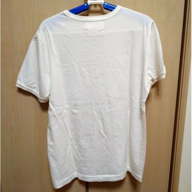 URBAN RESEARCH(アーバンリサーチ)のMHL.×URBAN RESEARCH別注ロゴプリントＴシャツ☆白☆Ｌ メンズのトップス(Tシャツ/カットソー(半袖/袖なし))の商品写真