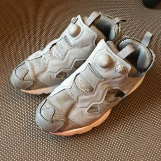 リーボック(Reebok)のReebok insta pumpグレー26.5cm 美品(スニーカー)