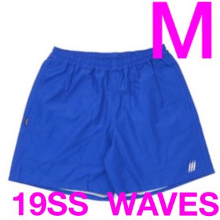 ネイバーフッド(NEIGHBORHOOD)のネイバーフッド 19ss waves ショーツ ブルー Mサイズ 新品(ショートパンツ)