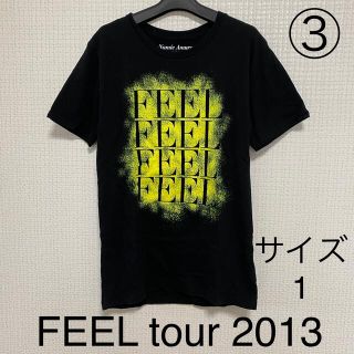 マウジー(moussy)の③ 安室奈美恵 FEEL tour 2013 ライブTシャツ ブラック 黒 1(ミュージシャン)