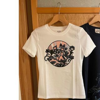 エルメス(Hermes)のマイクロTシャツ 《カルトゥッシュ》(Tシャツ(半袖/袖なし))