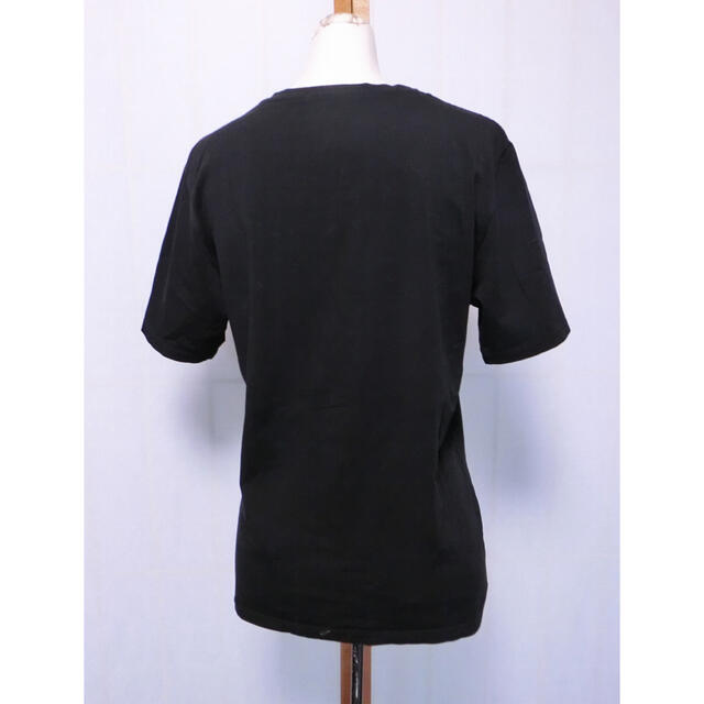 ISSEY MIYAKE(イッセイミヤケ)のISSEY MIYAKE イッセイミヤケ　黒でピカピカプリントの半袖Tシャツ 2 レディースのトップス(Tシャツ(半袖/袖なし))の商品写真