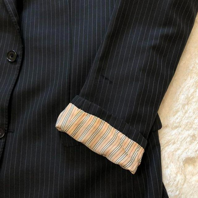 18%OFF BURBERRY BLACKLABEL メンズスーツ上下セット ストライプ柄