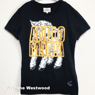 ヴィヴィアンウエストウッド(Vivienne Westwood)の【Vivienne Westwood】LAMBグラフ 刺繍ORBロゴ Tシャツ(Tシャツ(半袖/袖なし))